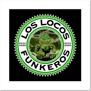 Los Locos Funkeros - ECCC 2020 - Swamp Thing Federico Posters and Art